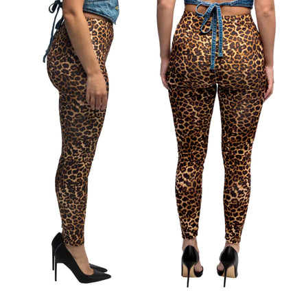 Feestbazaar Legging Luipaard