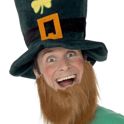 Feestbazaar Leprechaun Hoed met baard