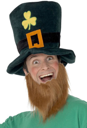 Feestbazaar Leprechaun Hoed met baard
