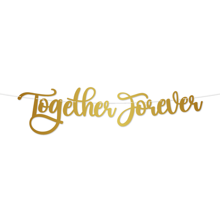 Feestbazaar Letter Banner – Together Forever