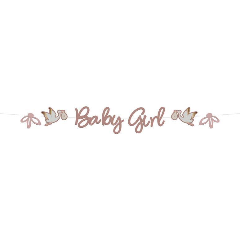 Feestbazaar Letterslinger Baby Girl Blooming (2m)