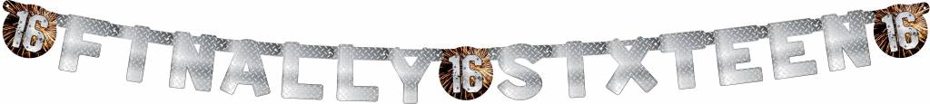 Feestbazaar Letterslinger Finally Sixteen