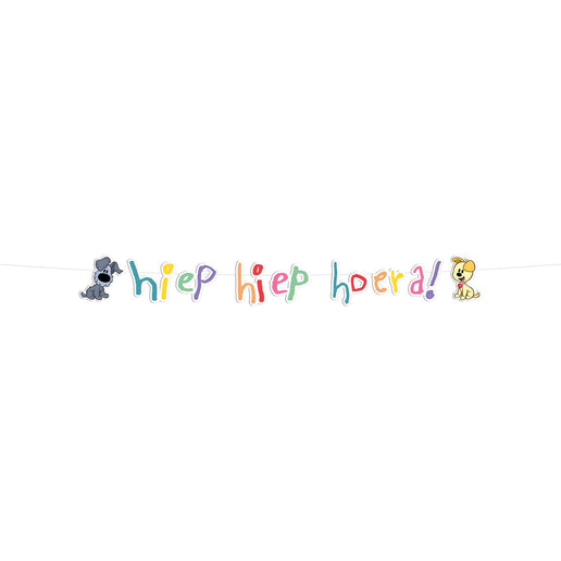 Feestbazaar Letterslinger Hiep Hiep Hoera Woezel En Pip