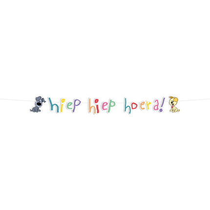 Feestbazaar Letterslinger Hiep Hiep Hoera Woezel En Pip