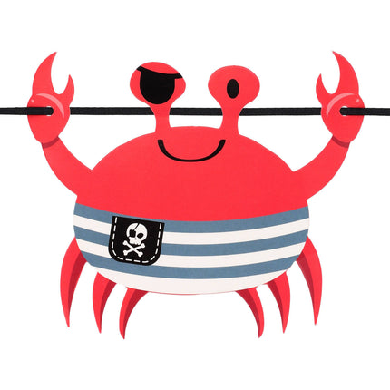 Feestbazaar Letterslinger Set Pirate Party (1,5m)