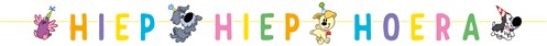 Feestbazaar Letterslinger Woezel en Pip Party (265cm)