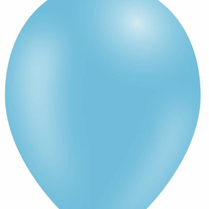 Feestbazaar Lichtblauwe ballonnen 30cm 12 stuks
