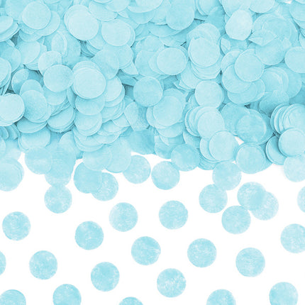 Feestbazaar Lichtblauwe Sky blue Confetti 15gr