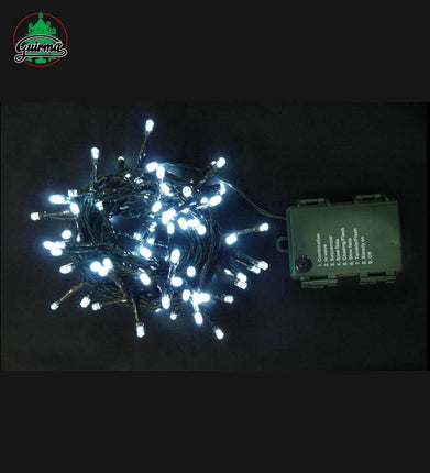 Feestbazaar Lichtdraad LED Groot Wit (11,2m; 144 leds)