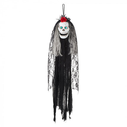 Feestbazaar Lichtgevende Hangdecoratie Schedel Day Of The Dead