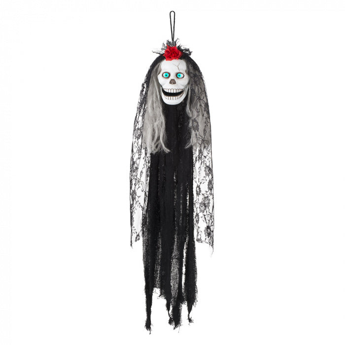 Feestbazaar Lichtgevende Hangdecoratie Schedel Day Of The Dead