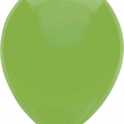 Feestbazaar Lichtgroene  ballonnen 30cm 12 stuks