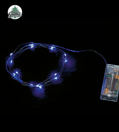 Feestbazaar Lichtslinger Blauw LED (2m; 20 leds)