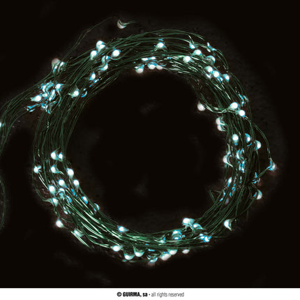Feestbazaar Lichtslinger Groen LED (5m; 50 leds)