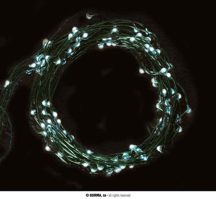 Feestbazaar Lichtslinger Groen LED (5m; 50 leds)