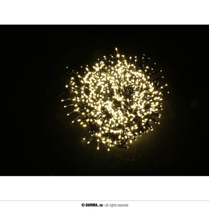 Feestbazaar Lichtslinger Groot Wit Warm LED (7,15m; 144 leds)