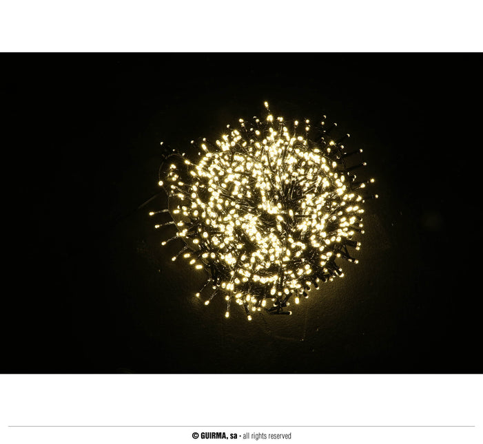 Feestbazaar Lichtslinger Groot Wit Warm LED (7,15m; 144 leds)