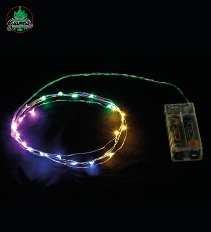 Feestbazaar Lichtslinger Multikleur LED (1,5m; 15 leds)