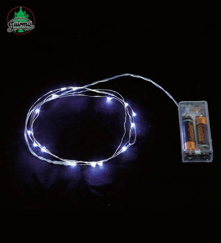 Feestbazaar Lichtslinger Wit LED (1m, 10 leds)