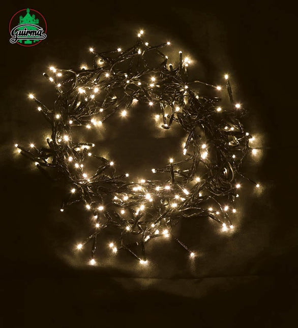Feestbazaar Lichtslinger Wit Warm LED (2,45m; 50 leds)