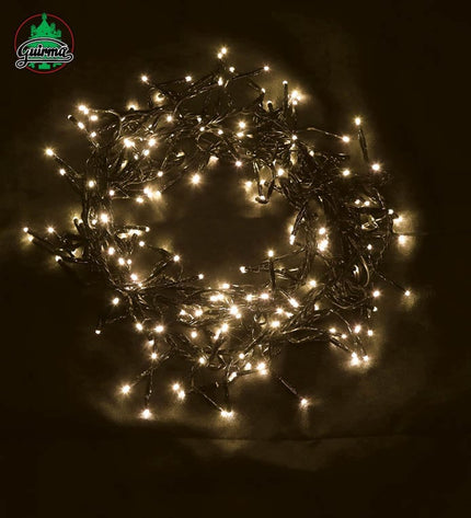 Feestbazaar Lichtslinger Wit Warm LED (2,45m; 50 leds)