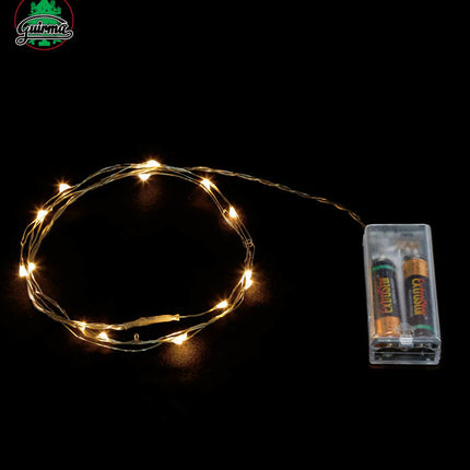 Feestbazaar Lichtslinger Wit Warm LED (2m; 20 leds)