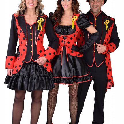 Feestbazaar Lieveheersbeestje Slipjas En Vest Man