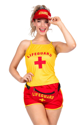 Feestbazaar Life Guard Set Dames 5-Delig