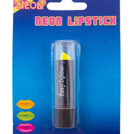 Feestbazaar Lippenstift fluor geel