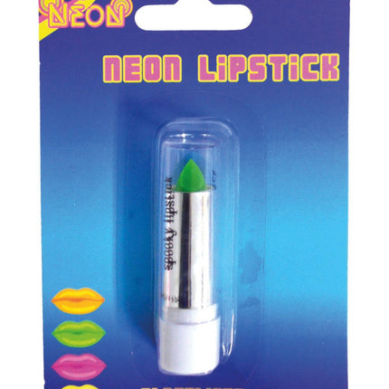 Feestbazaar Lippenstift Fluor Groen