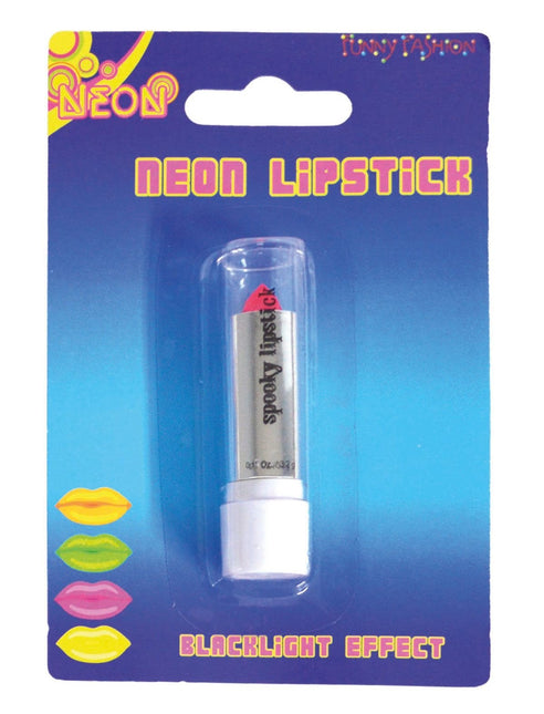 Feestbazaar Lippenstift fluor roze