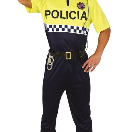 Feestbazaar Lokale Spaanse Politie Kostuum