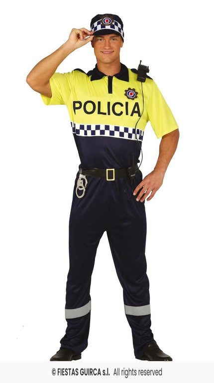 Feestbazaar Lokale Spaanse Politie Kostuum