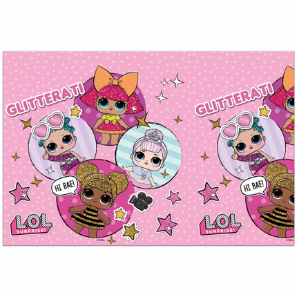 Feestbazaar L.O.L Glitterati Tafelkleed - 120x180cm