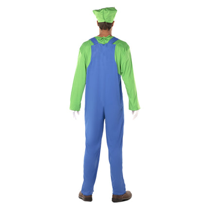 Feestbazaar Loodgieter kostuum Luigi