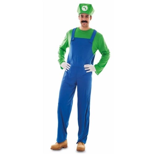 Feestbazaar Loodgieter kostuum Luigi