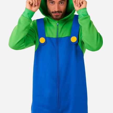 Feestbazaar Luigi Onesie Volwassen