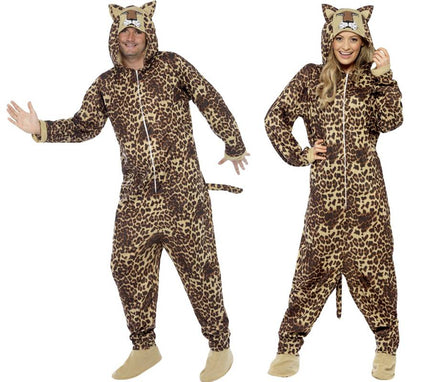 Feestbazaar Luipaard onesie