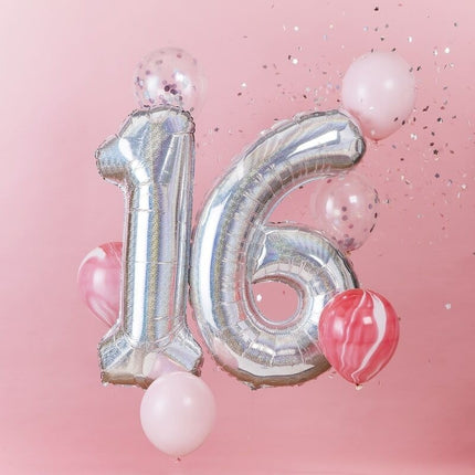 Feestbazaar Luxe Ballon Bundel 16 Jaar