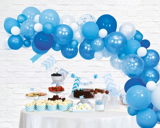 Feestbazaar Luxe Ballon Decoratie Set Blauw