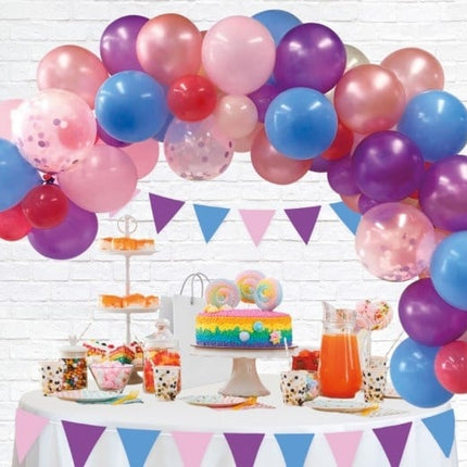 Feestbazaar Luxe Ballon Decoratie Set Pastel beauty