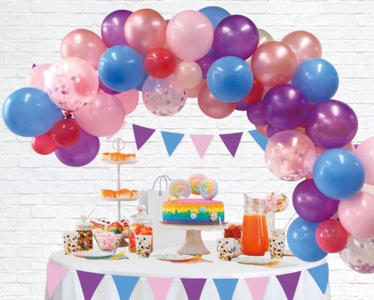 Feestbazaar Luxe Ballon Decoratie Set Pastel beauty