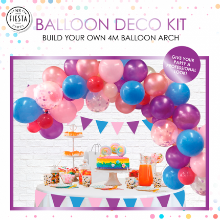 Feestbazaar Luxe Ballon Decoratie Set Pastel beauty
