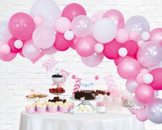 Feestbazaar Luxe Ballon Decoratie Set Pink