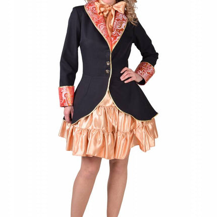 Feestbazaar Luxe Circus slipjas dames zwart