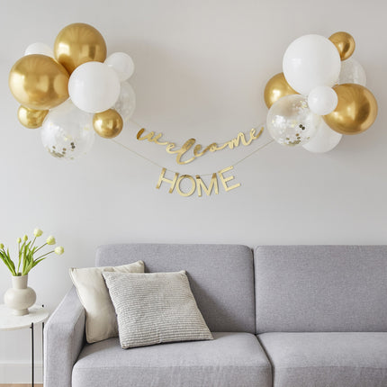 Feestbazaar Luxe Decoratie Set 'Welcome Home'