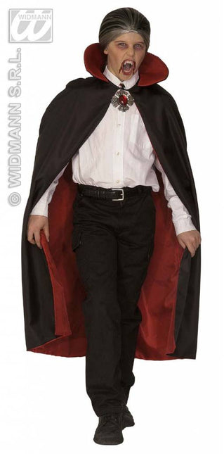Feestbazaar Luxe gevoerde cape (115cm)