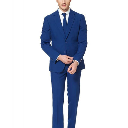 Feestbazaar Luxe Maatpak Heren Blauw