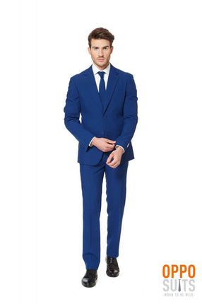 Feestbazaar Luxe Maatpak Heren Blauw