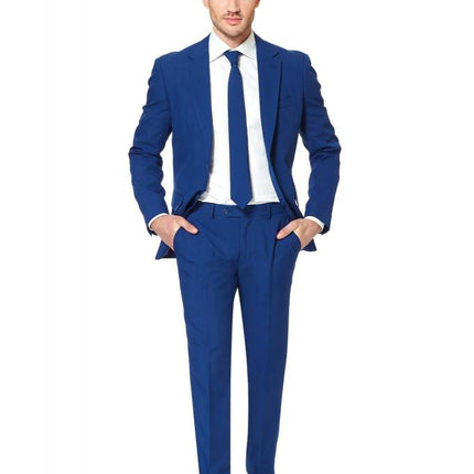 Feestbazaar Luxe Maatpak Heren Blauw